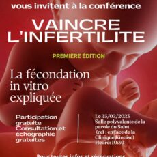 CONFERENCE VAINCRE L'INFERTILITE AVEC LA MAFF ET JMTA POLYCLINIQUE.